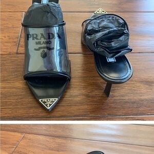 prada heel worn